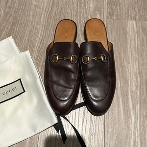 Gucci Princetown Loafer Brown